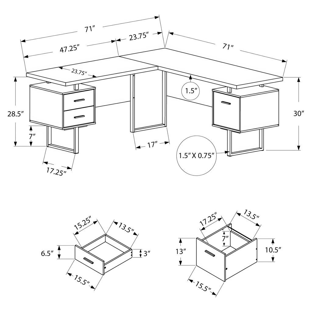 Bureau de travail