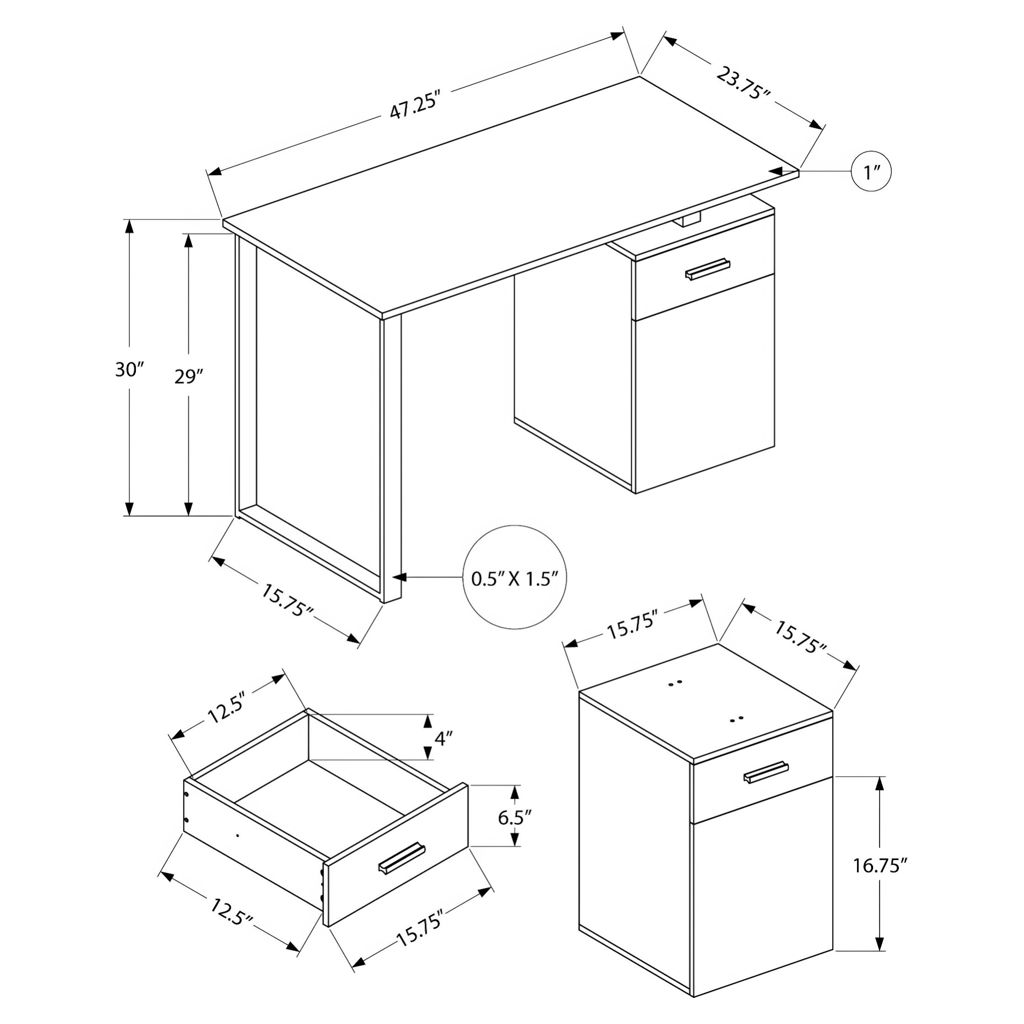 Bureau de travail