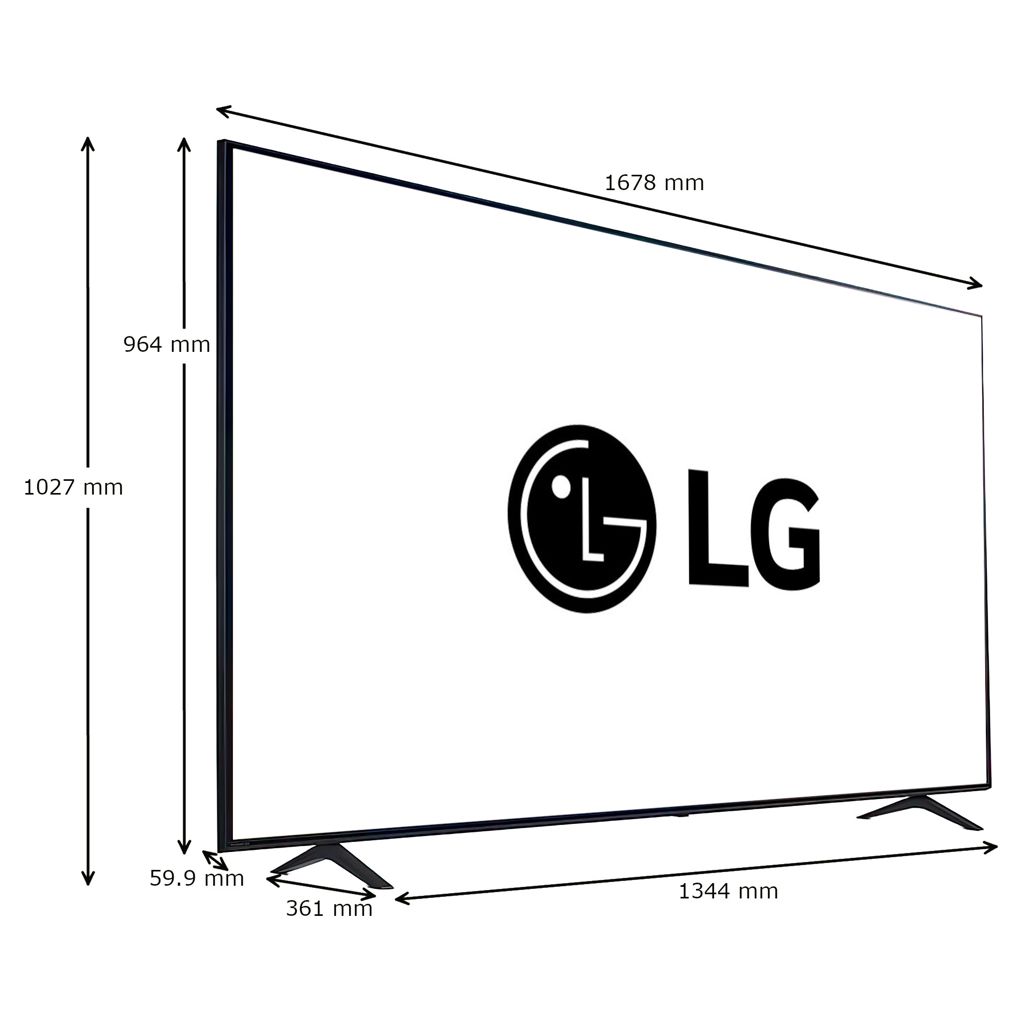 Téléviseur 4K Smart TV écran 75 po LG NanoCell