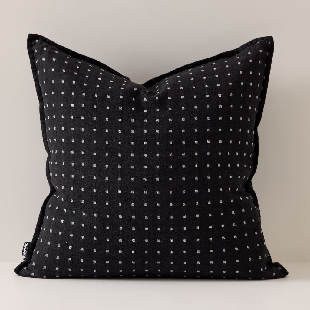 Brittany Decorative Pillow 100% Linen 20