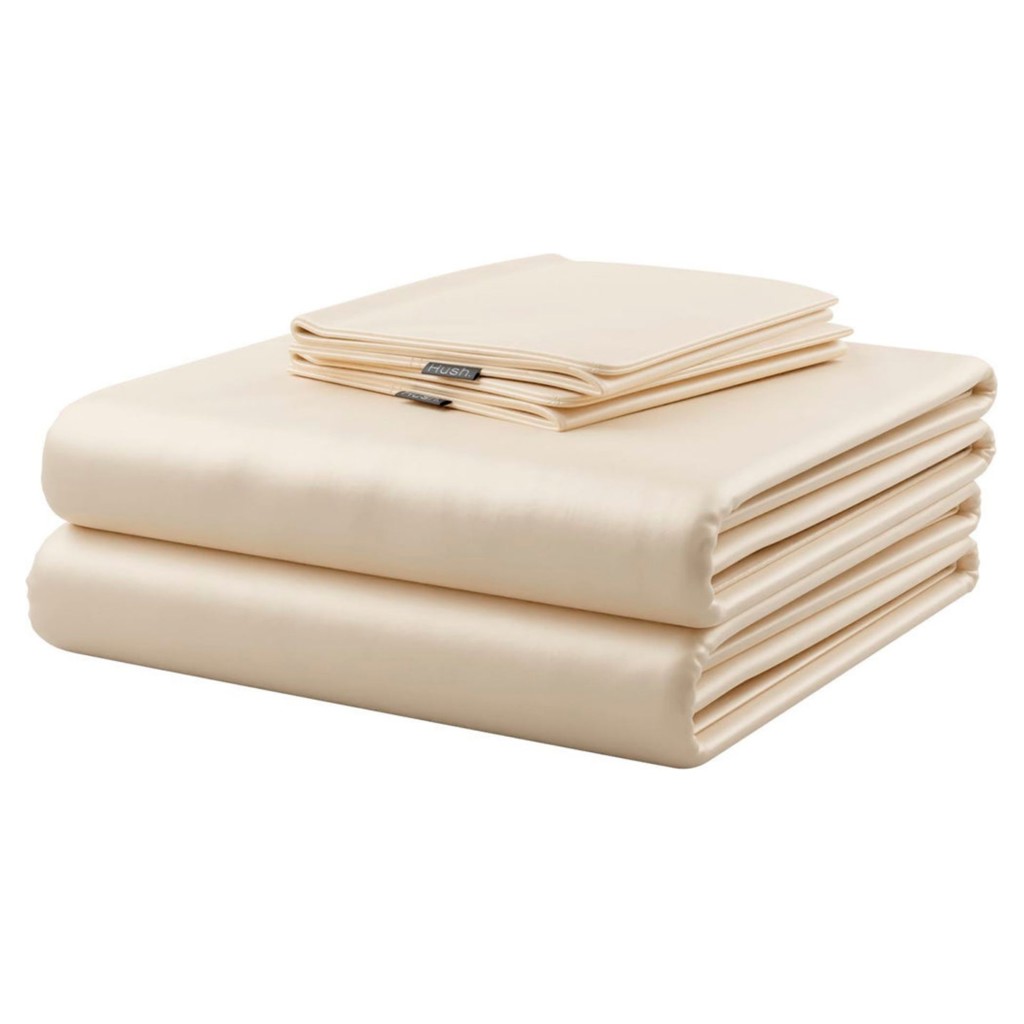 Hush Iced Bamboo Sheet Set, Latte (Twin) Hush