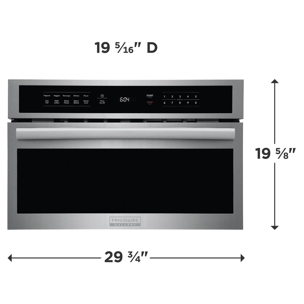 1.6 cu. ft. 950W Built-in Microwave Oven