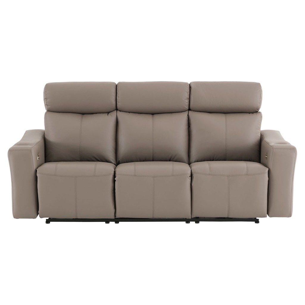 Sofa inclinable motorisé en cuir - Audrey