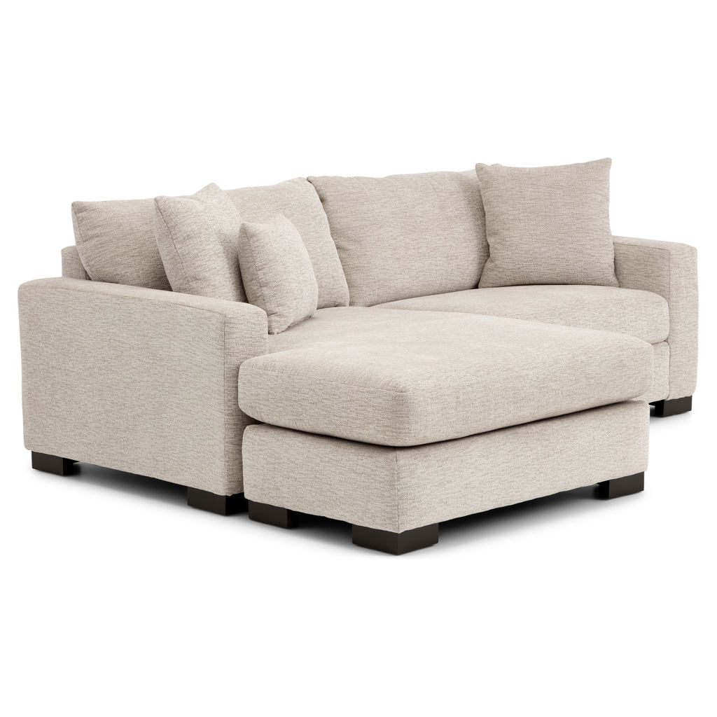 Sofa sectionnel réversible en tissu