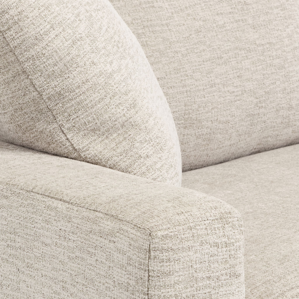 Sofa sectionnel réversible en tissu