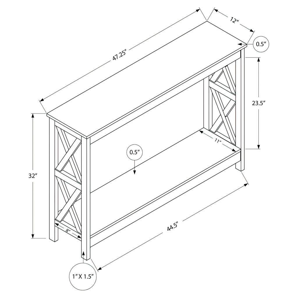 Table console