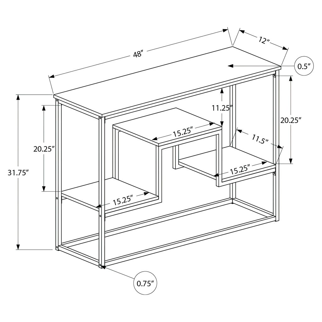 Table console