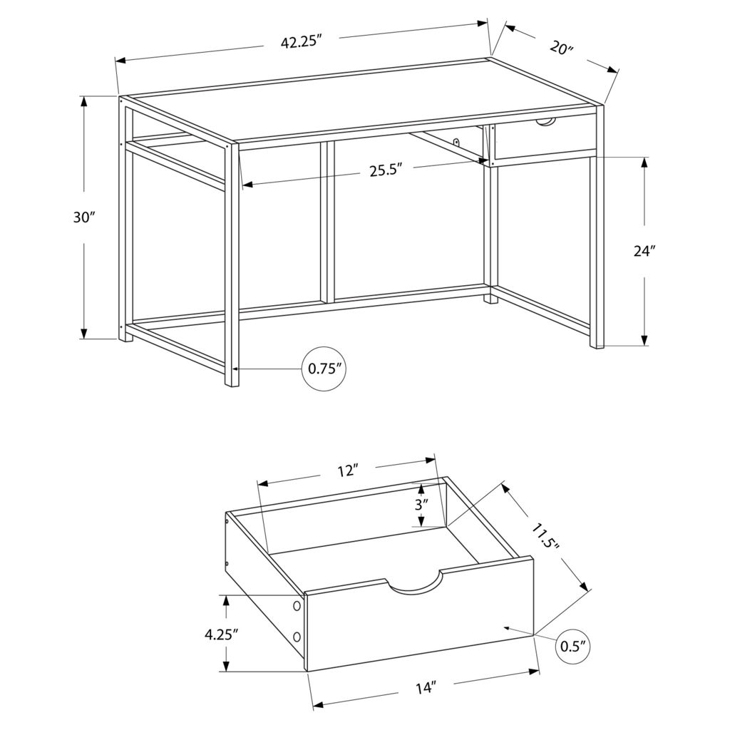 Bureau de travail