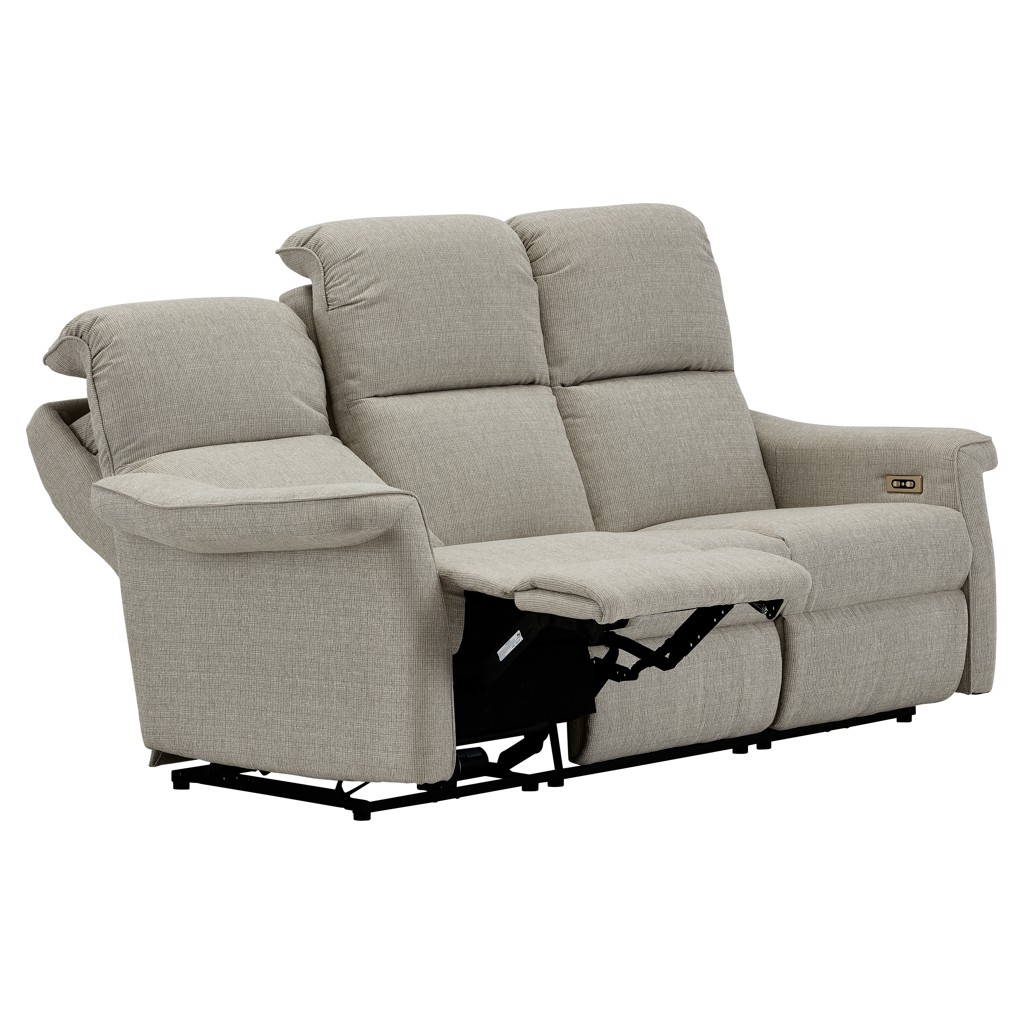 Sofa inclinable motorisé en tissu - Nolan