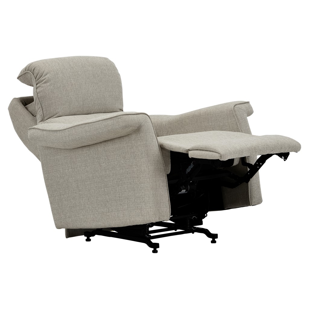 Fauteuil inclinable motorisé en tissu - Nolan