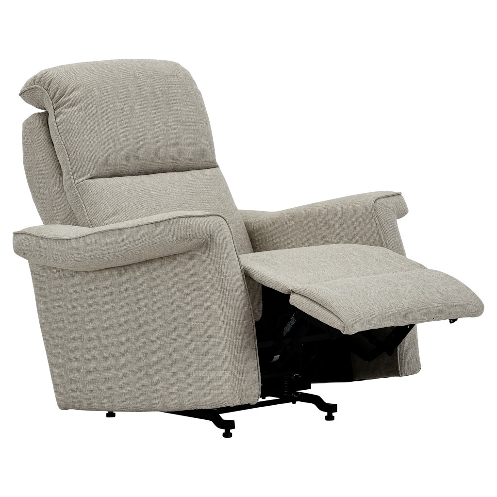 Fauteuil inclinable motorisé en tissu - Nolan