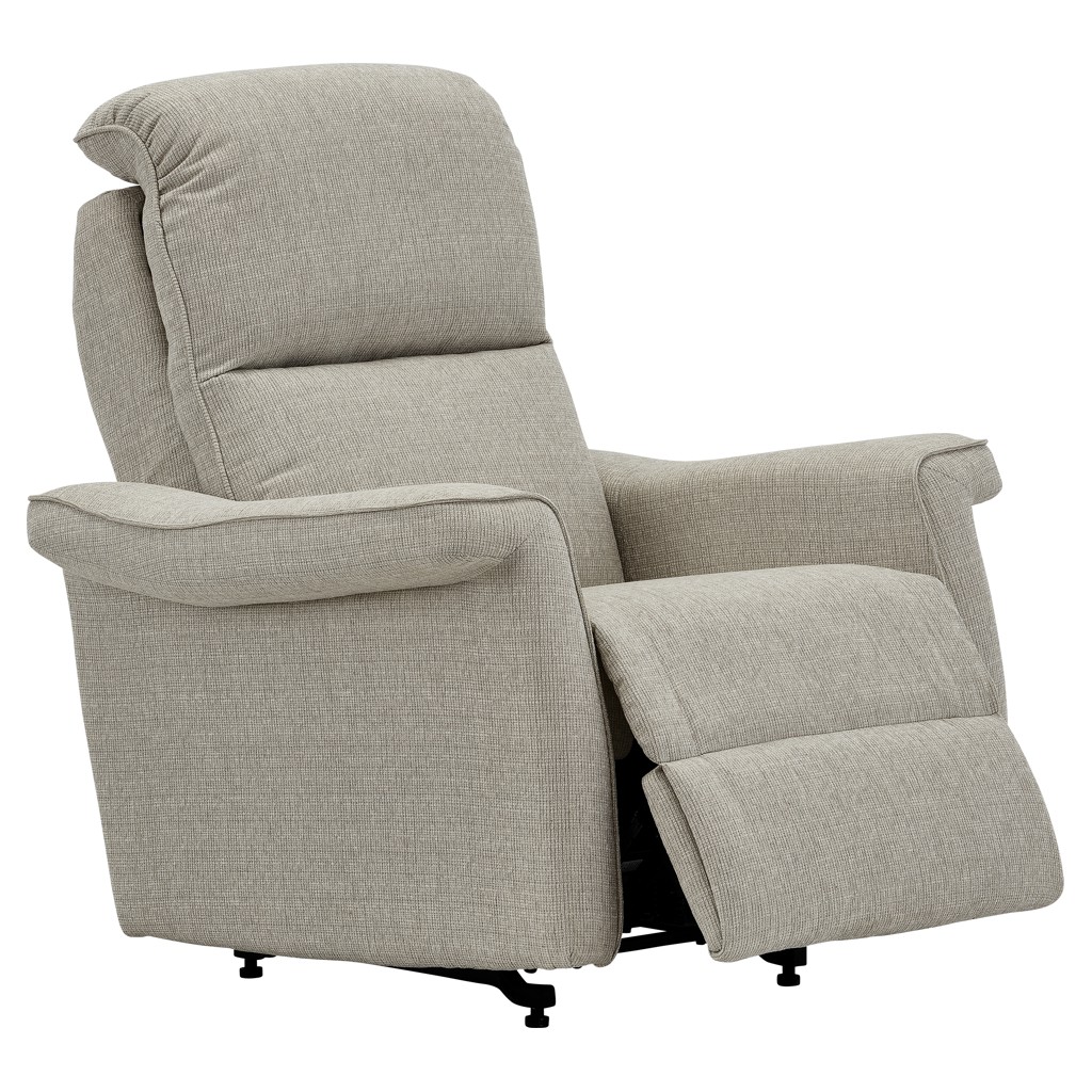 Fauteuil inclinable motorisé en tissu - Nolan