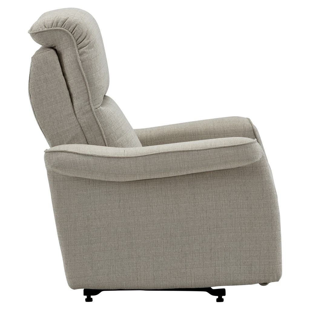 Fauteuil inclinable motorisé en tissu - Nolan