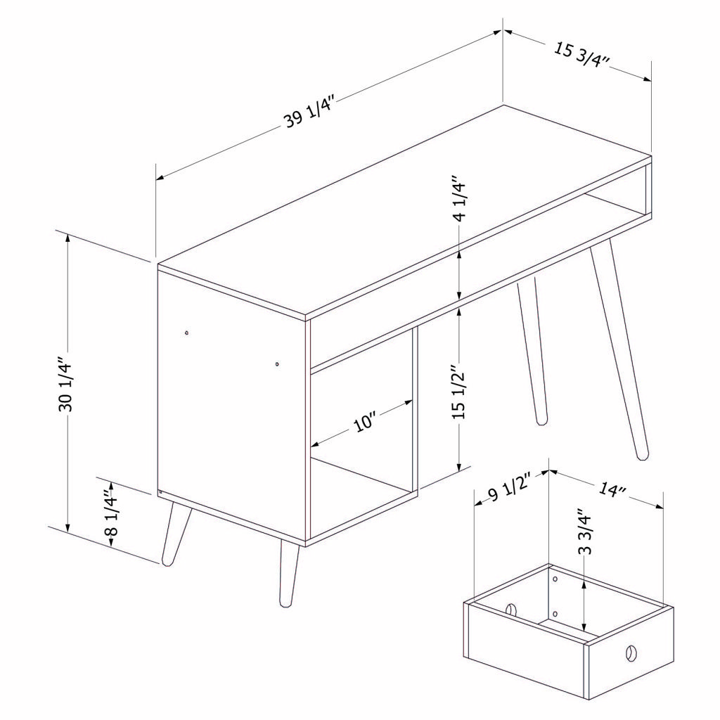 Bureau de travail