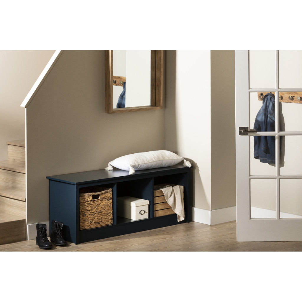 Mudroom bench with storage