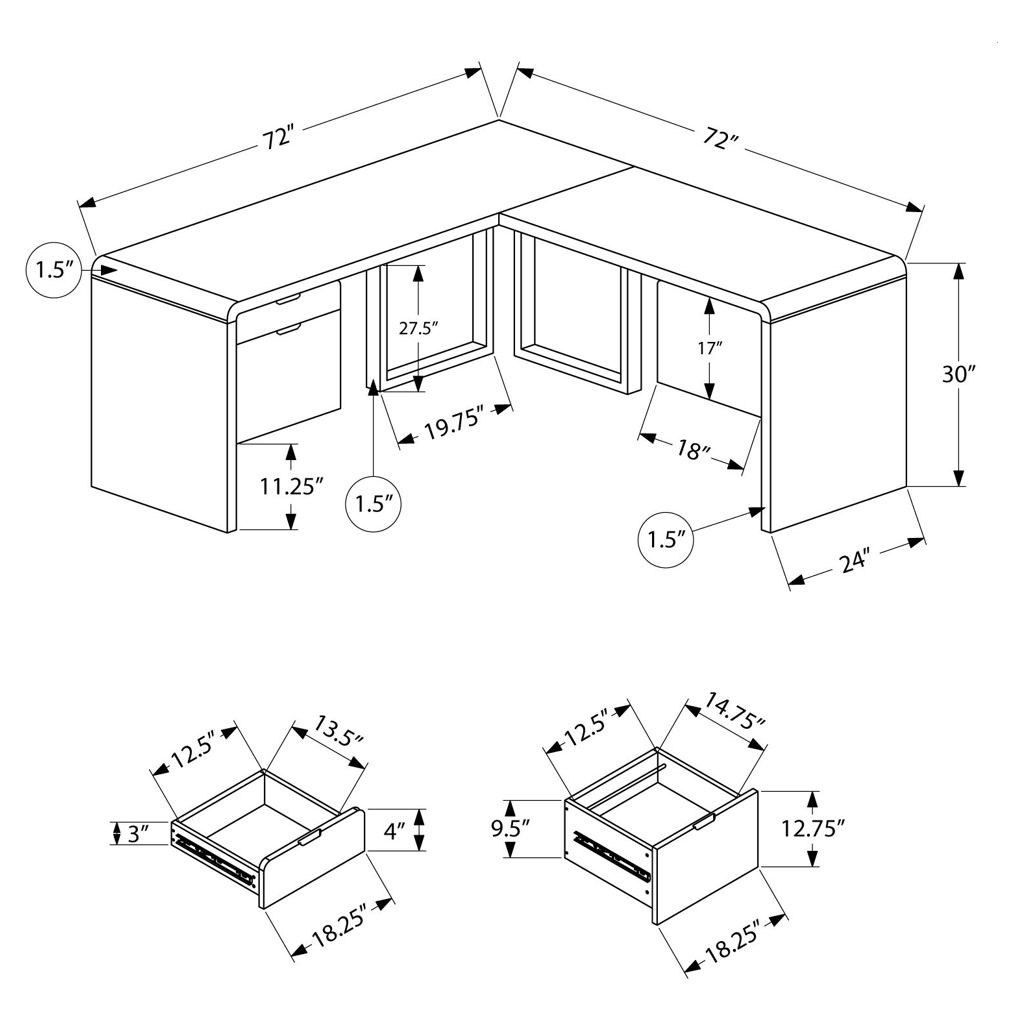 Bureau de travail