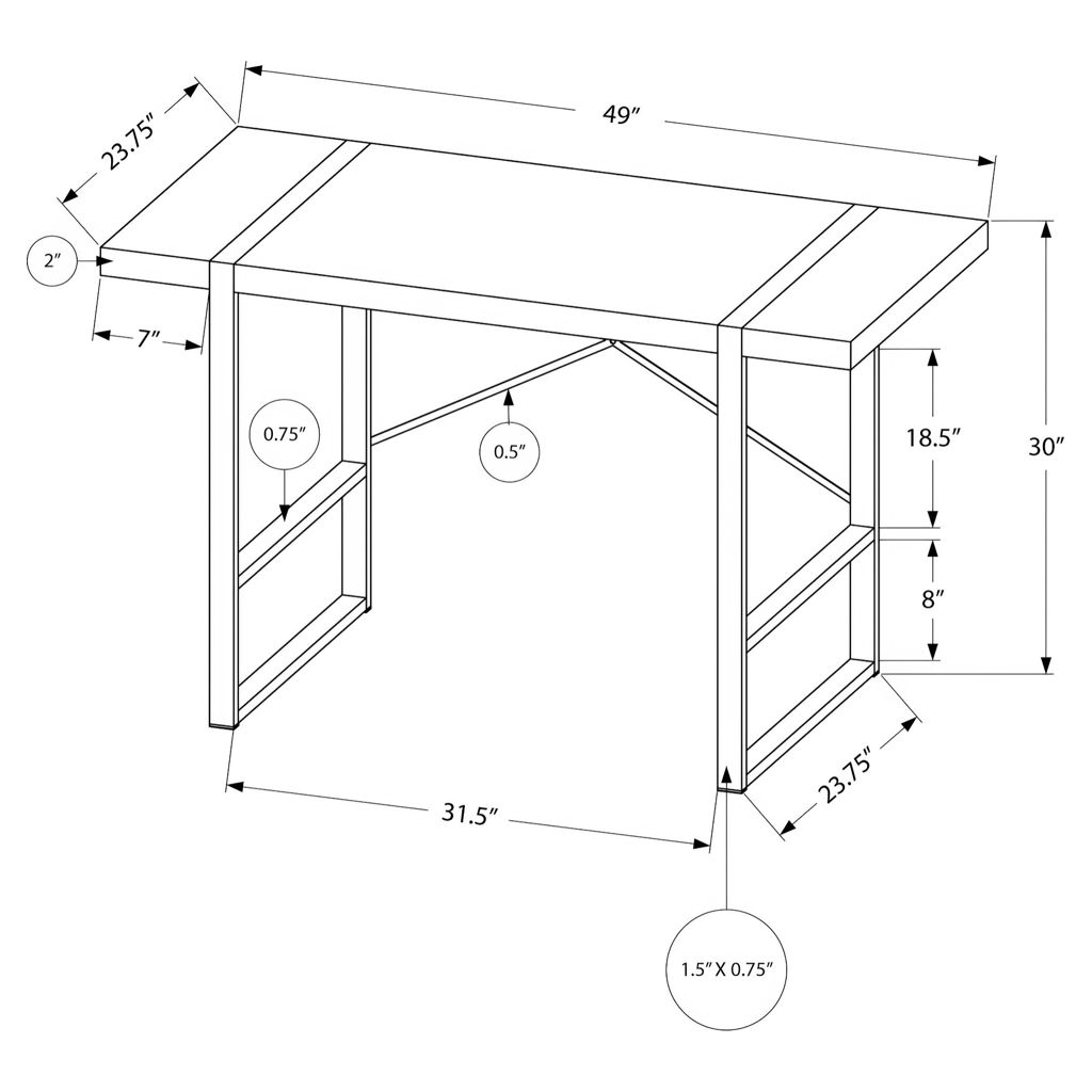 Bureau de travail