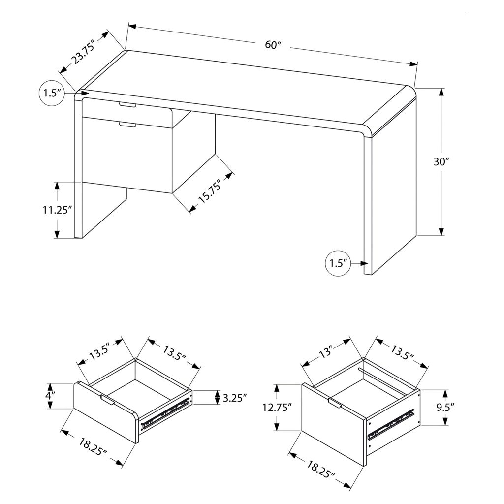 Bureau de travail