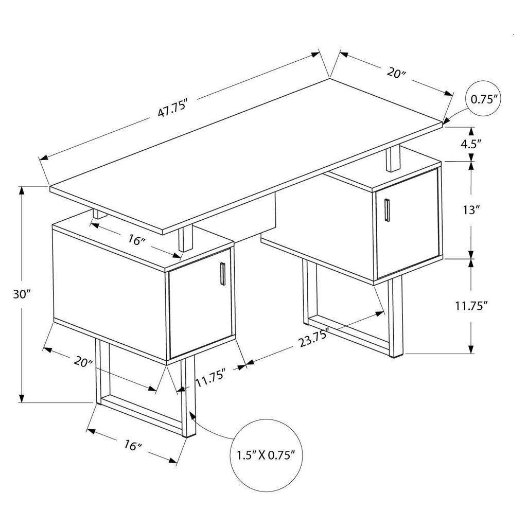 Bureau de travail