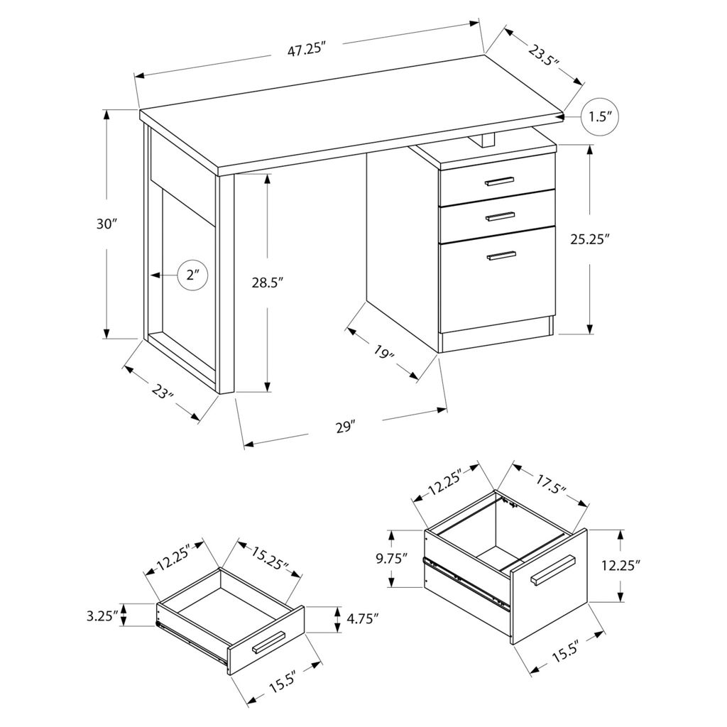 Bureau de travail