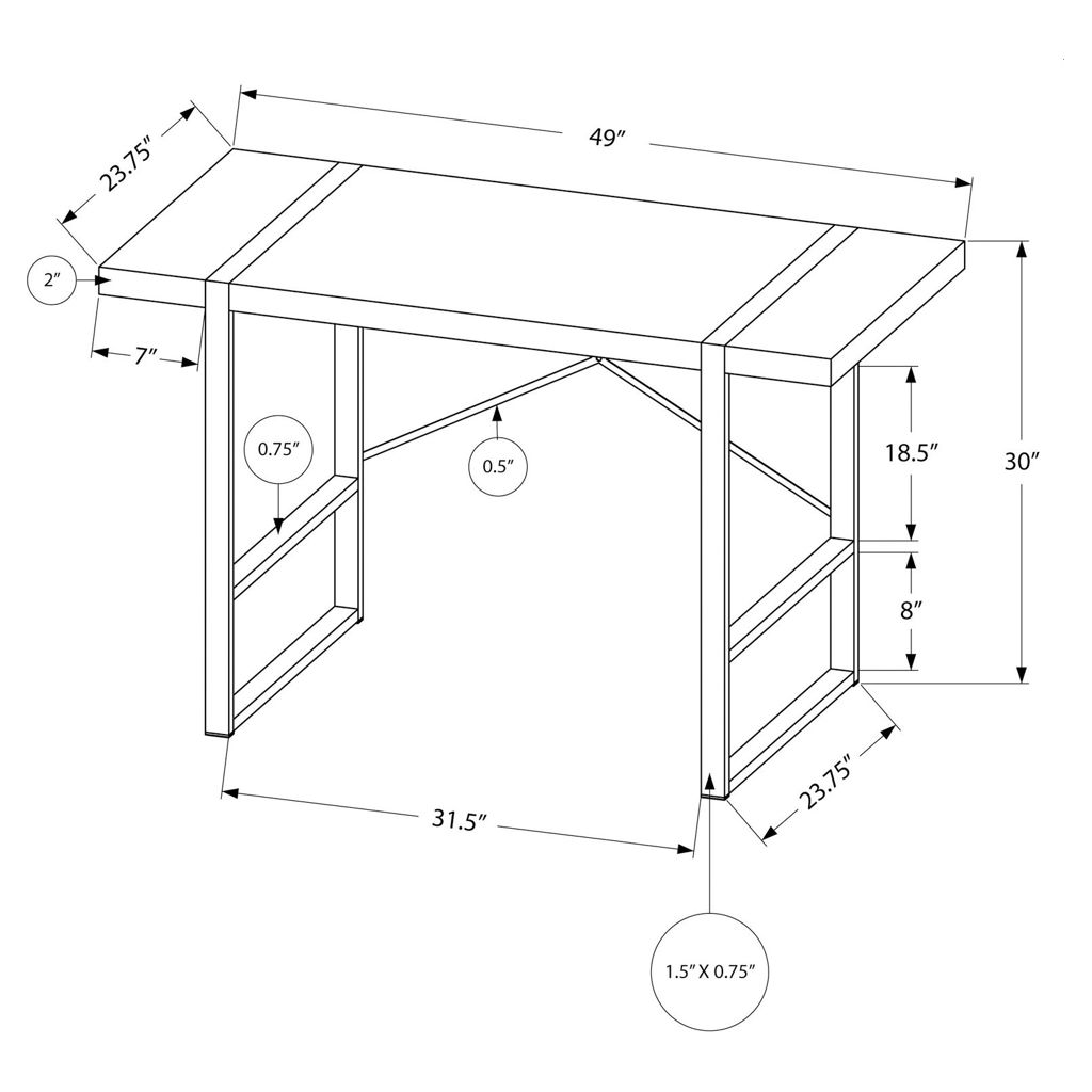 Bureau de travail