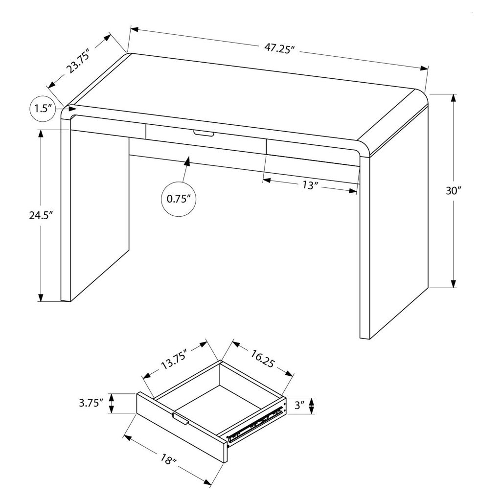 Bureau de travail