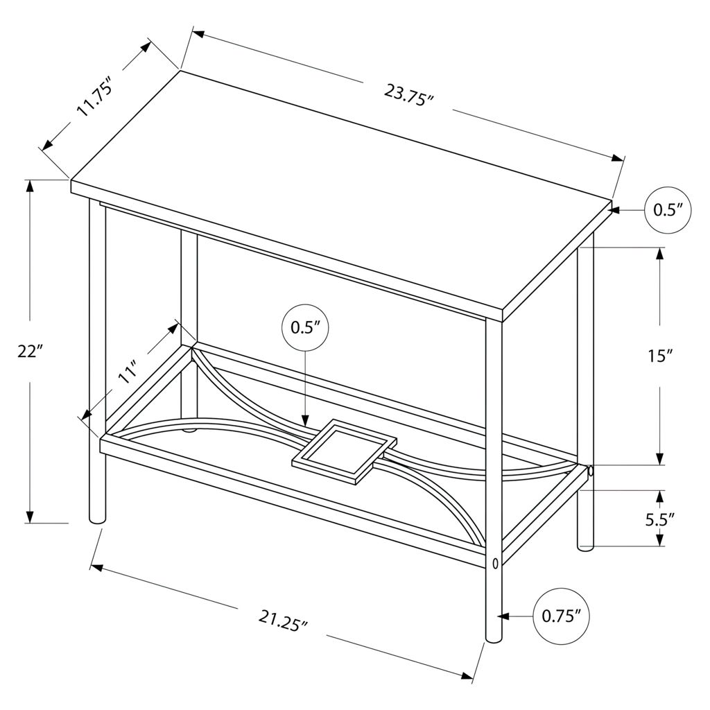 Table console