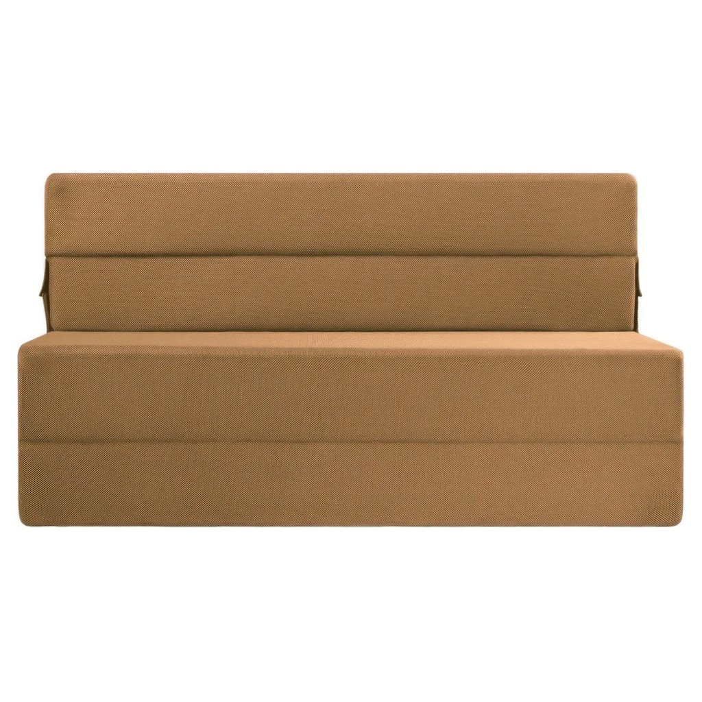 Sofa-lit en mousse Polycouch - Grand 2 places / Beige