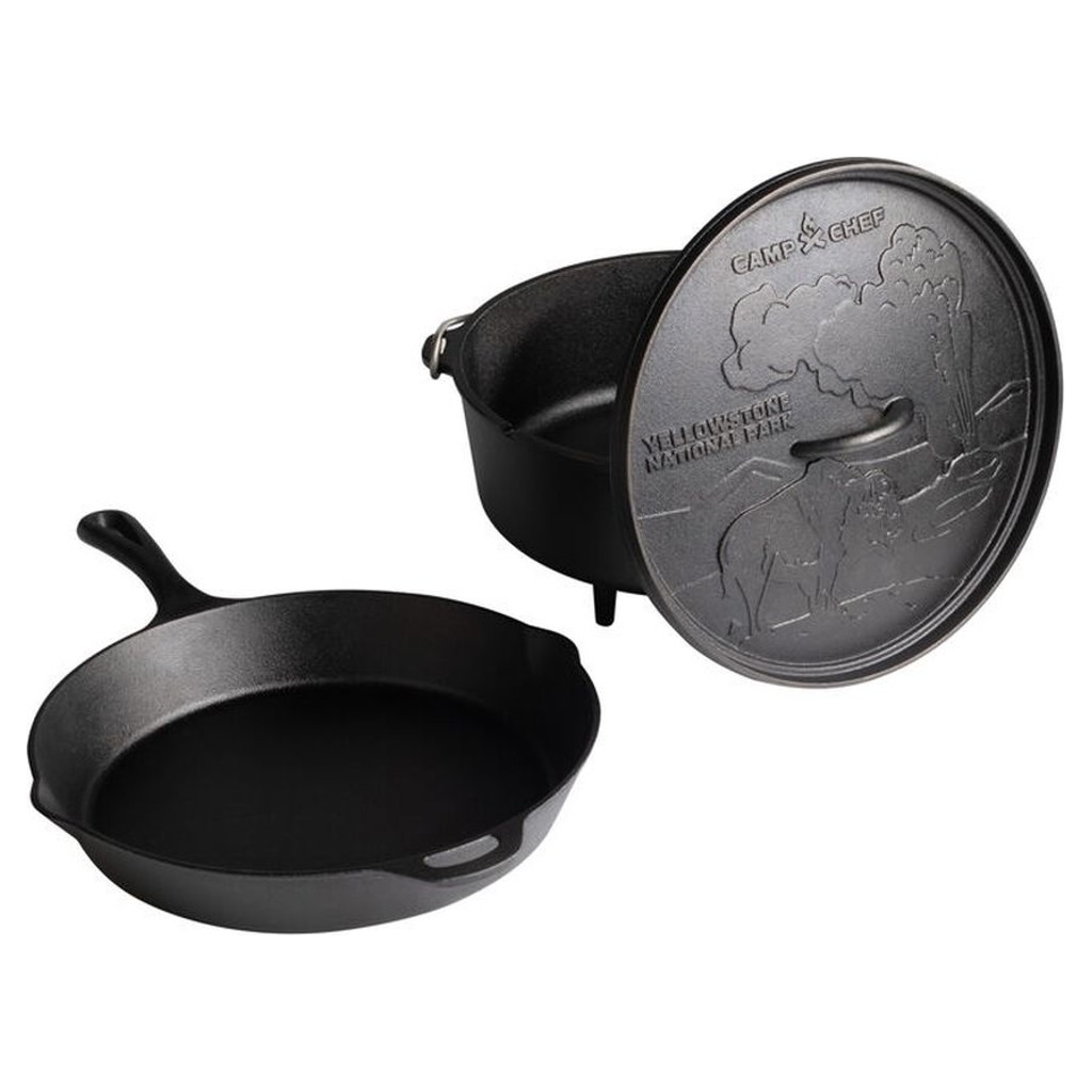 Cast Iron Camping Cooking Set Campchef CBOX100 Tanguay