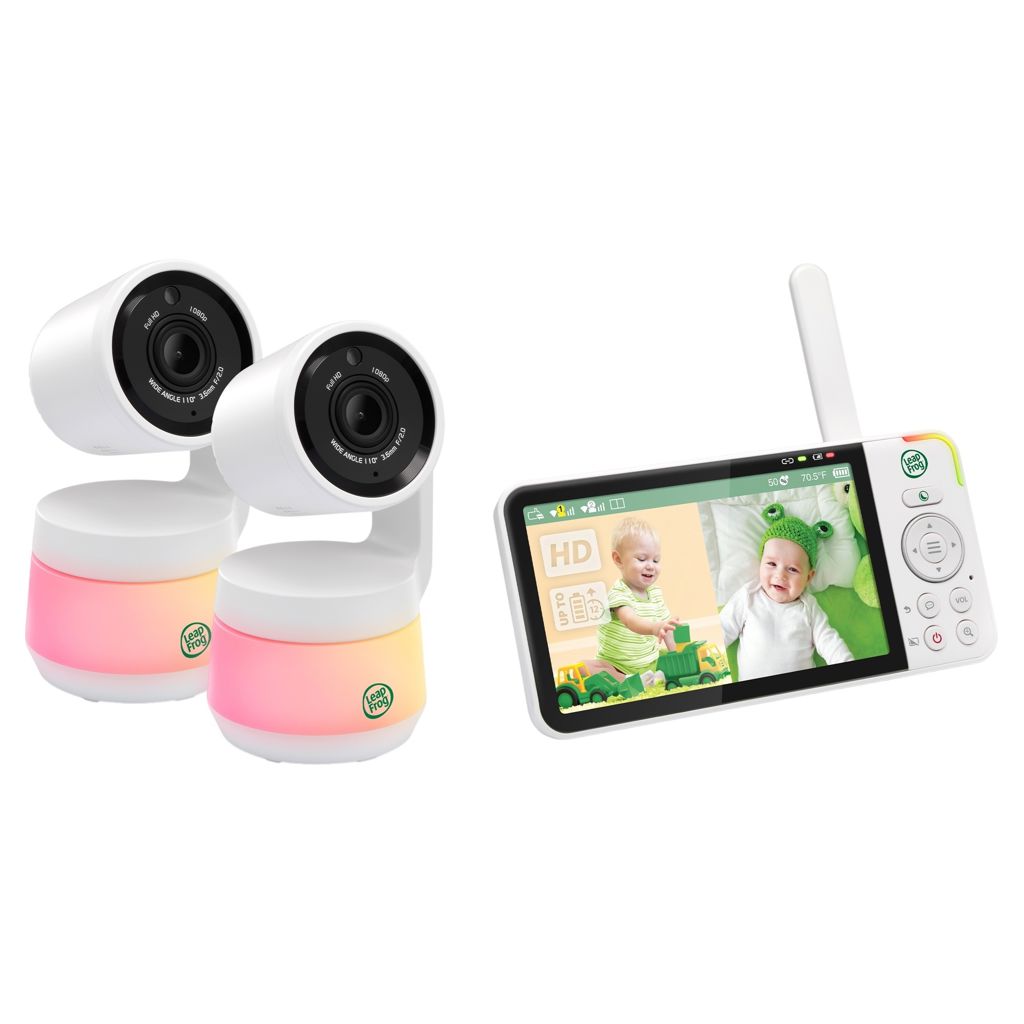 Leapfrog Video Baby Monitor with 5” Display, 2 Cameras Vtech