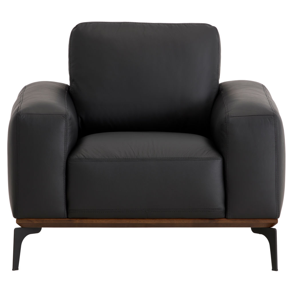 Fauteuil en cuir