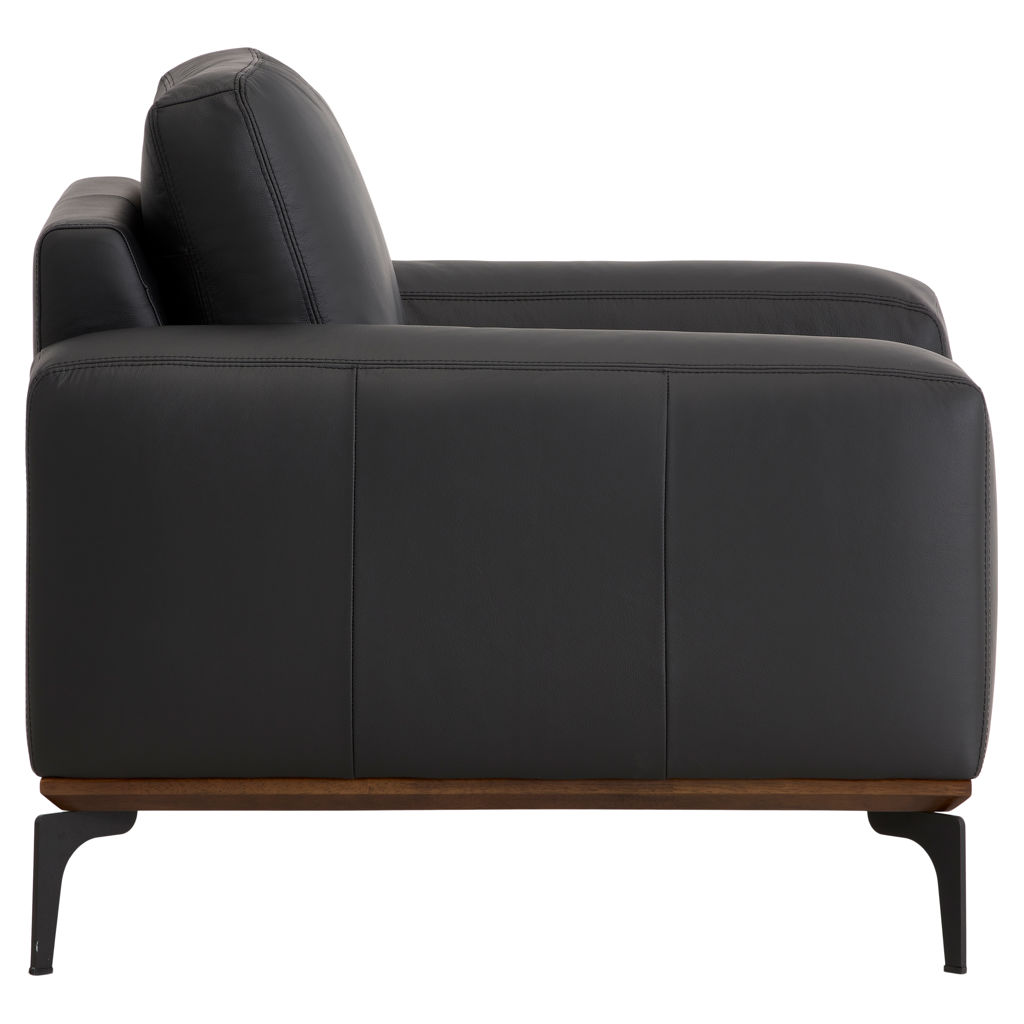 Fauteuil en cuir