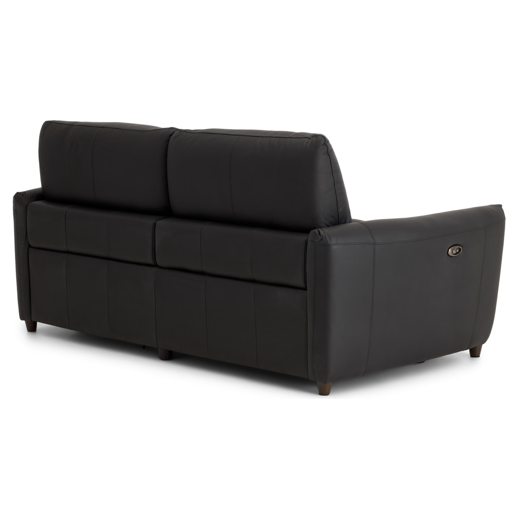 Power Recline Leather Condo Sofa