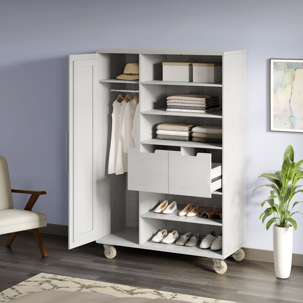 Armoire 72 po avec 4 tablettes - Scott Living