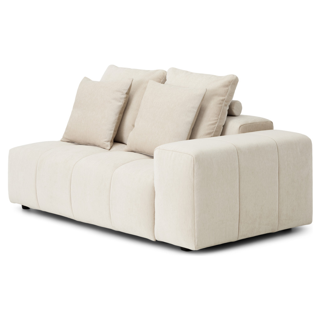 ●CED akb MR MELLO Mallow Collection Right Armrest Modular Sectional Mobital