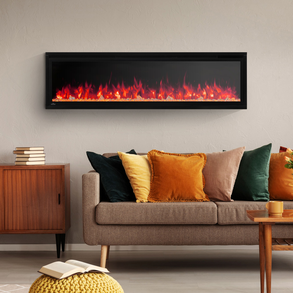 Entice Wall Mounted Electric Fireplace 60