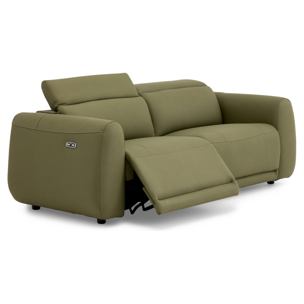 4272 Collection Leather Power Recline Condo Sofa