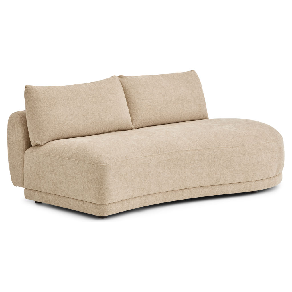 Sofa modulaire avec méridienne à droite