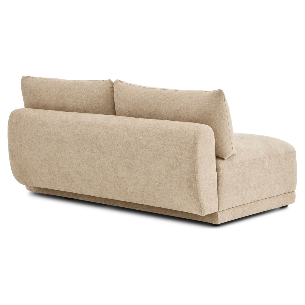 Sofa modulaire avec méridienne à droite