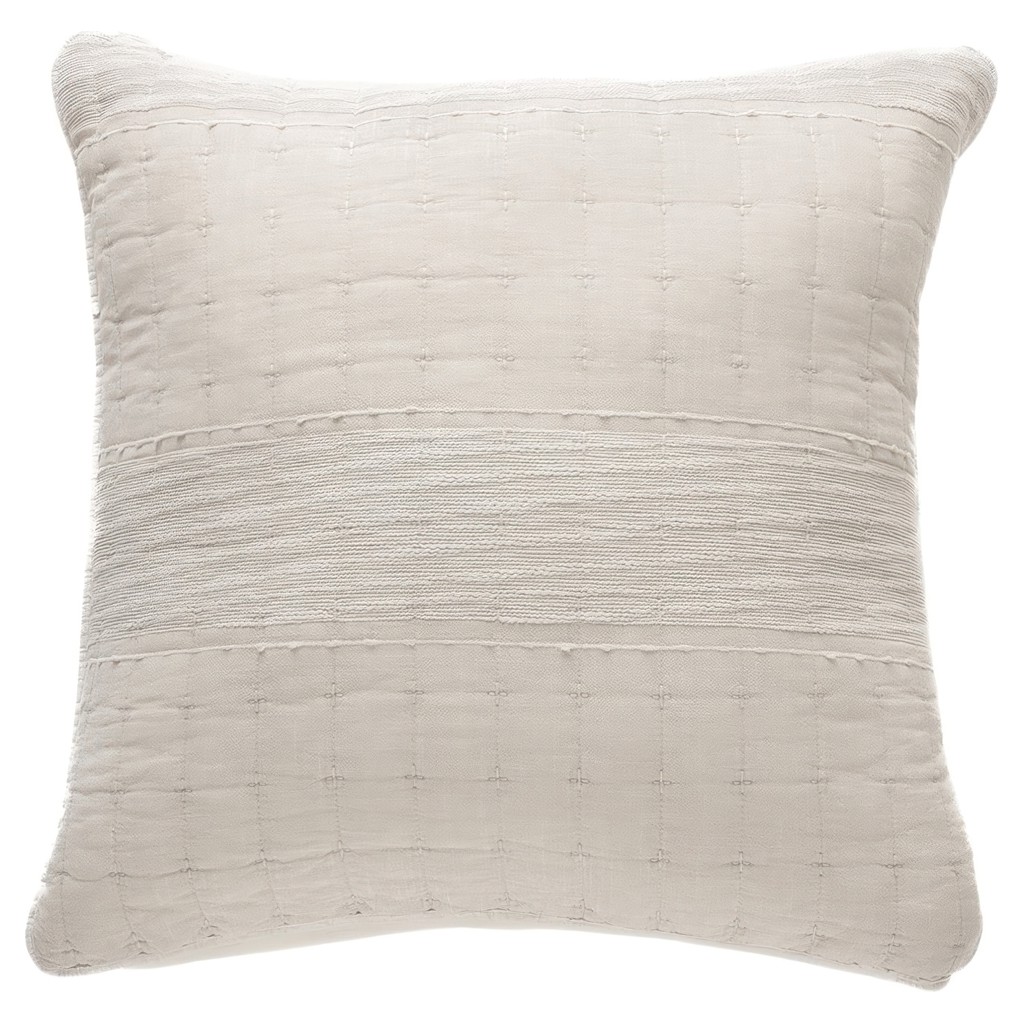 Quilted European Sham 25" X 25"