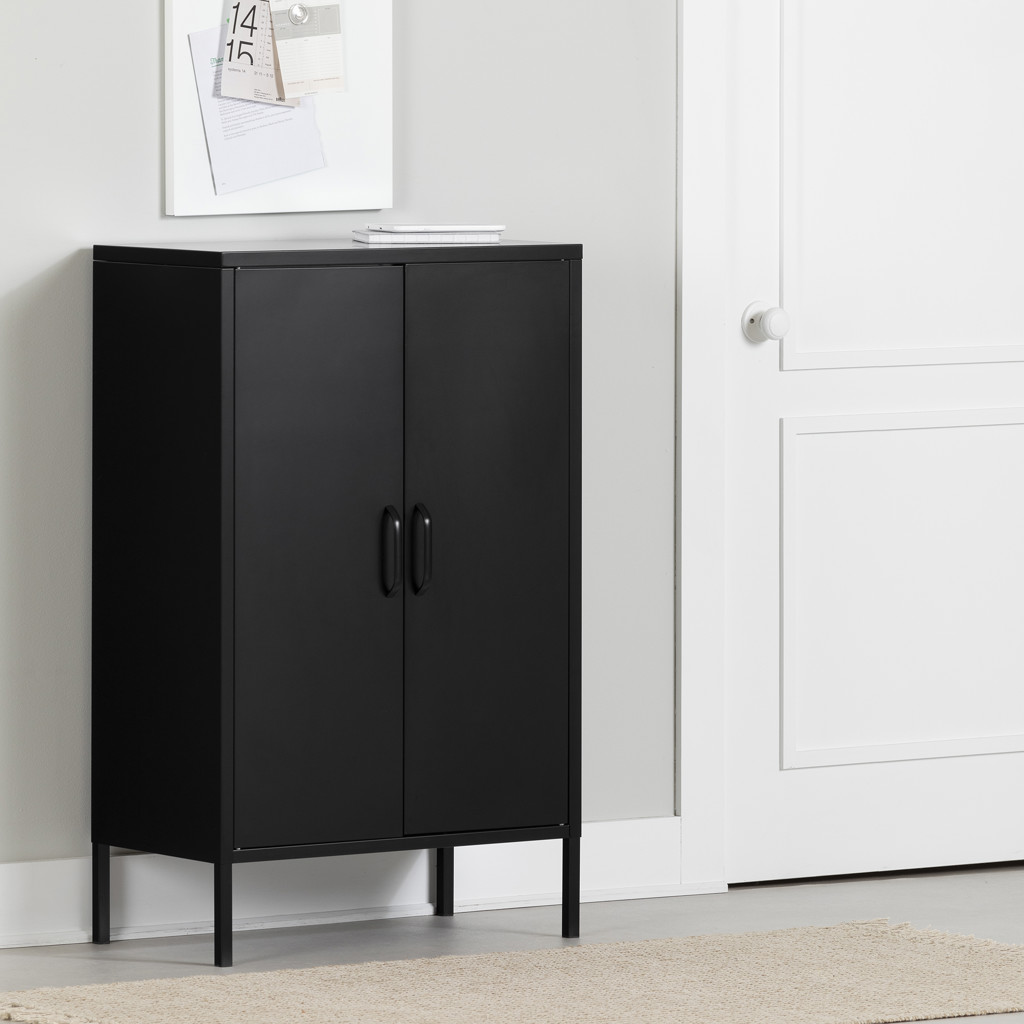 Crea Metal 2-Door Accent Cabinet