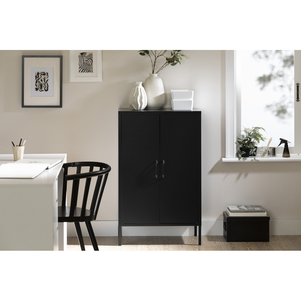 Crea Metal 2-Door Accent Cabinet