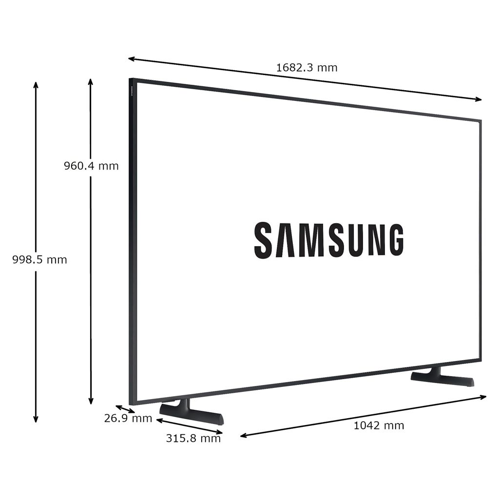 Téléviseur QLED 4K THE FRAME écran 75 po