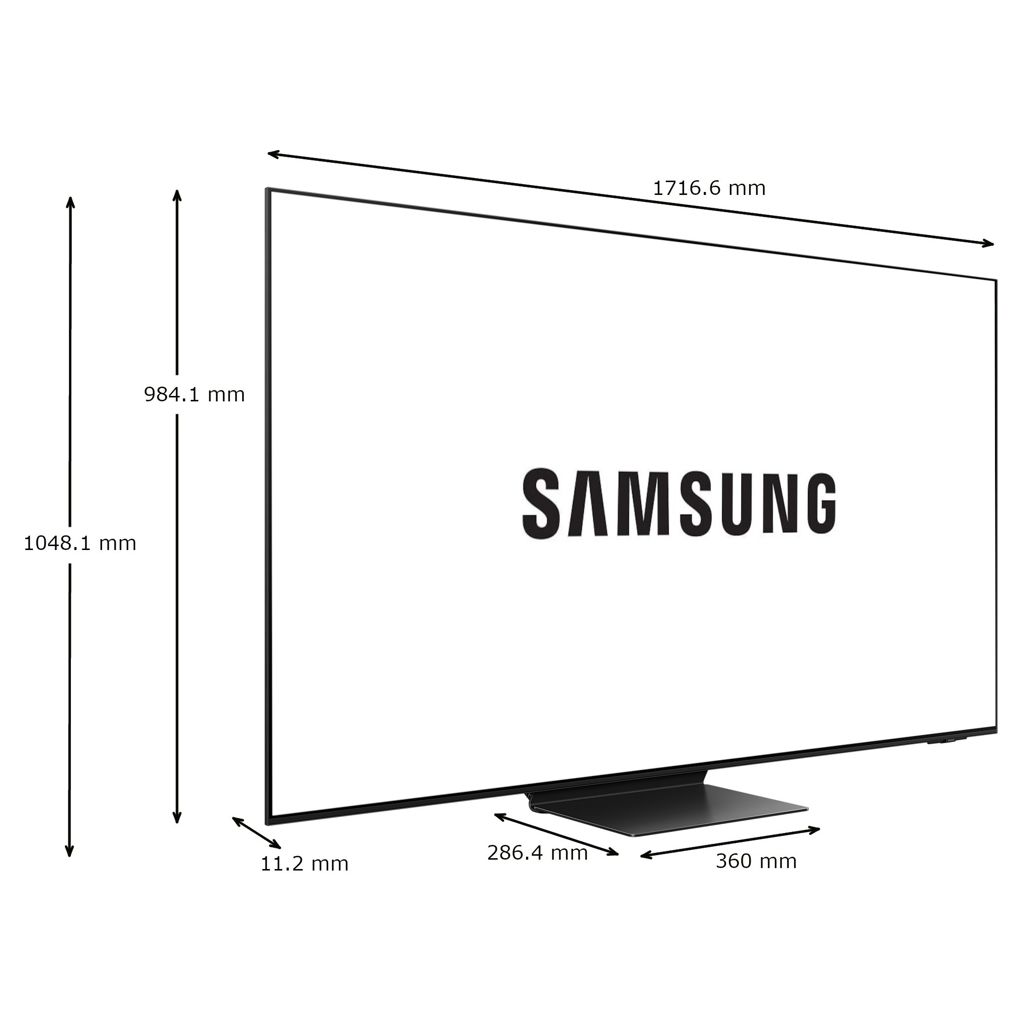 Téléviseur OLED 4K écran 77 po