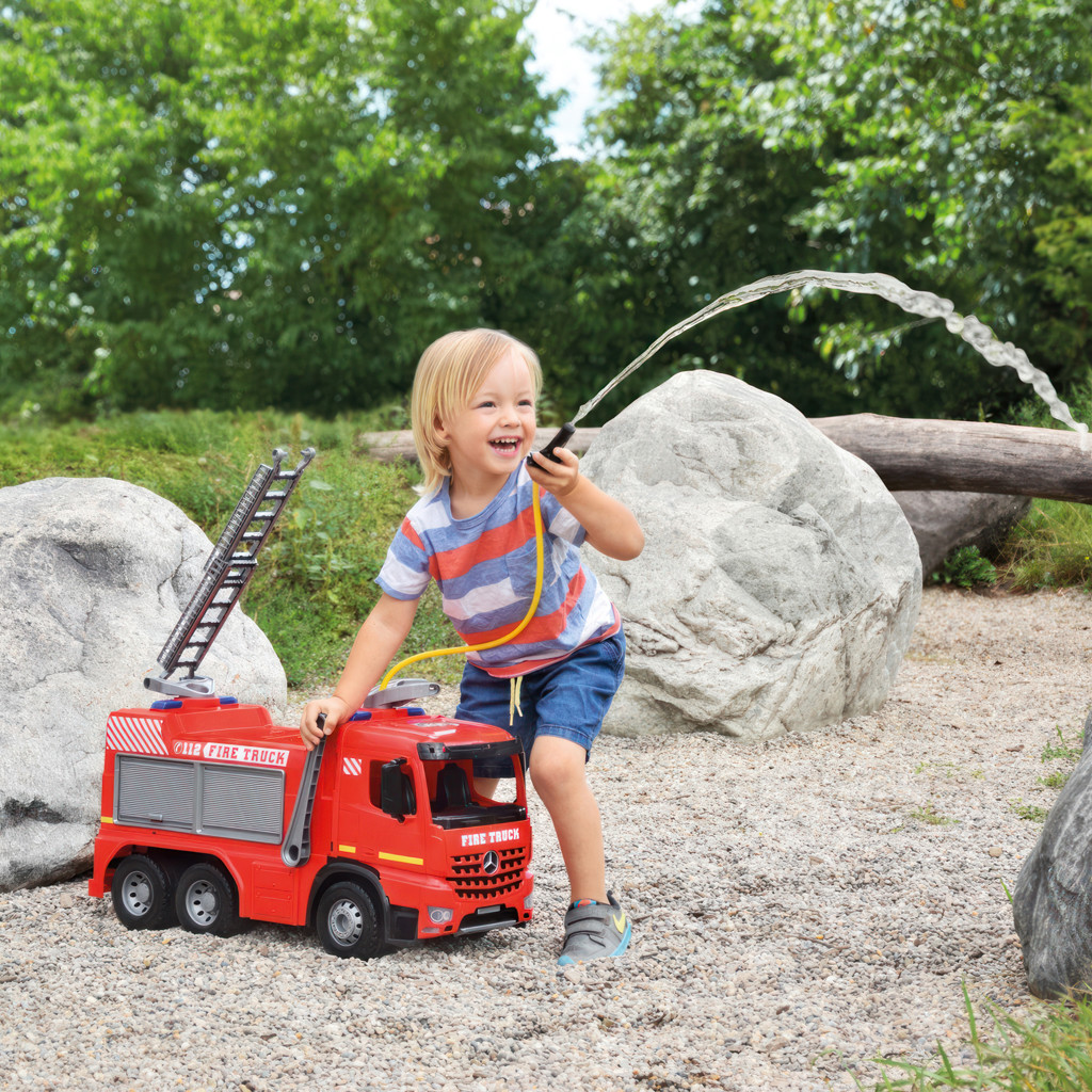 Powerful Giants Ride-on Fire Engine