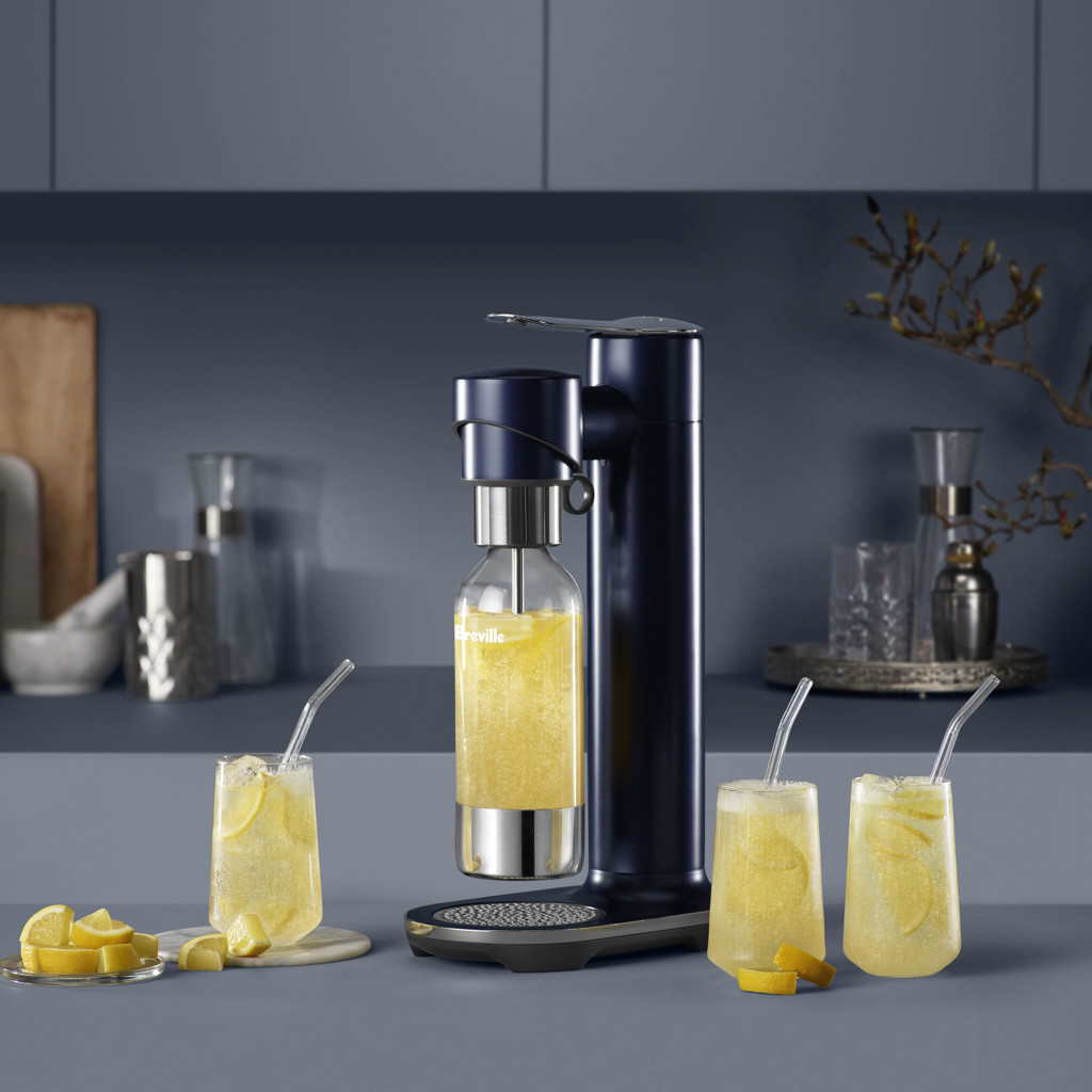 InFizz Fusion Sparkling Beverage Maker Breville BCA800DBL0ZNA1