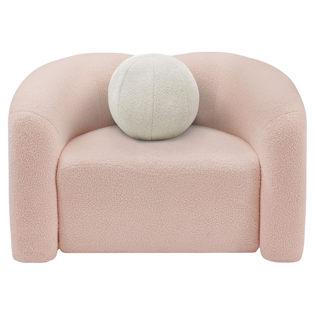 Fauteuil en fausse peau de mouton