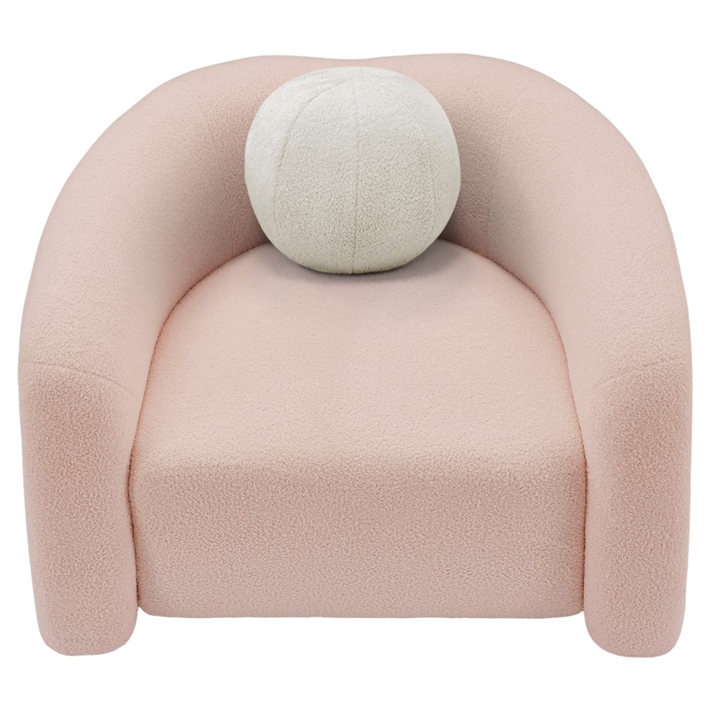 Fauteuil en fausse peau de mouton