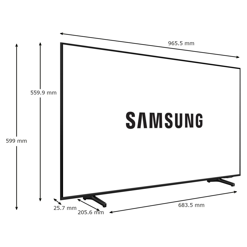 Téléviseur 4K UHD écran 43 po