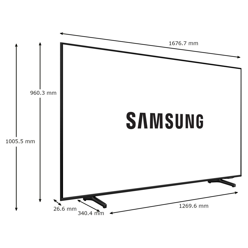 Téléviseur 4K UHD écran 75 po